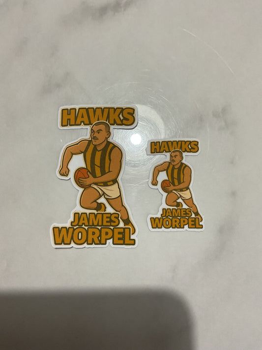 James Worpel Sticker