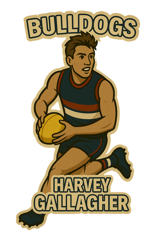12. Harvey Gallagher Sticker