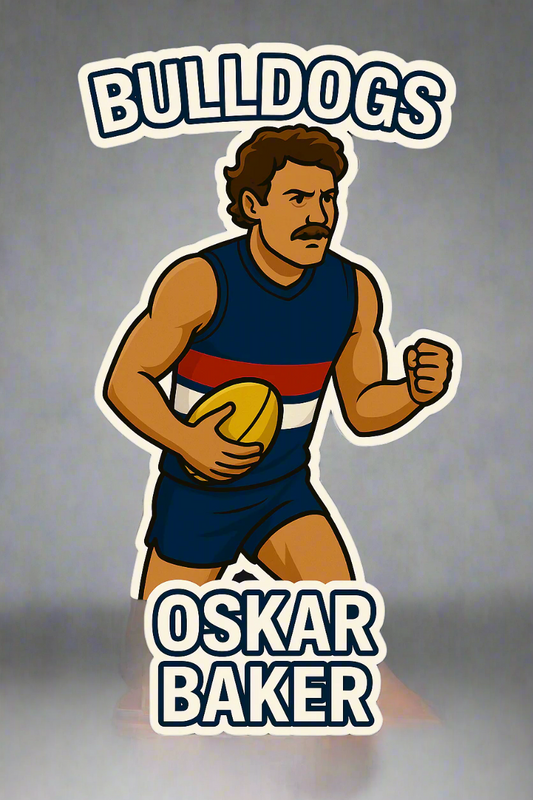 13. Oskar Baker Sticker