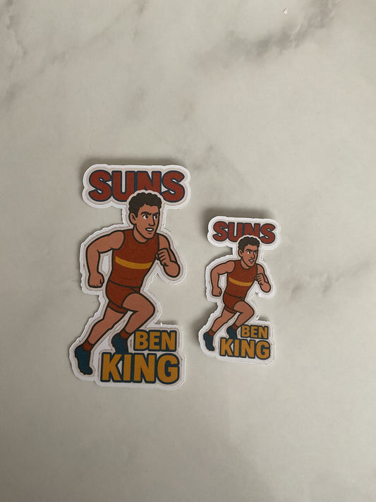 Ben King Sticker