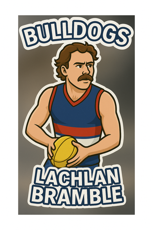 29. Lachie Bramble Sticker