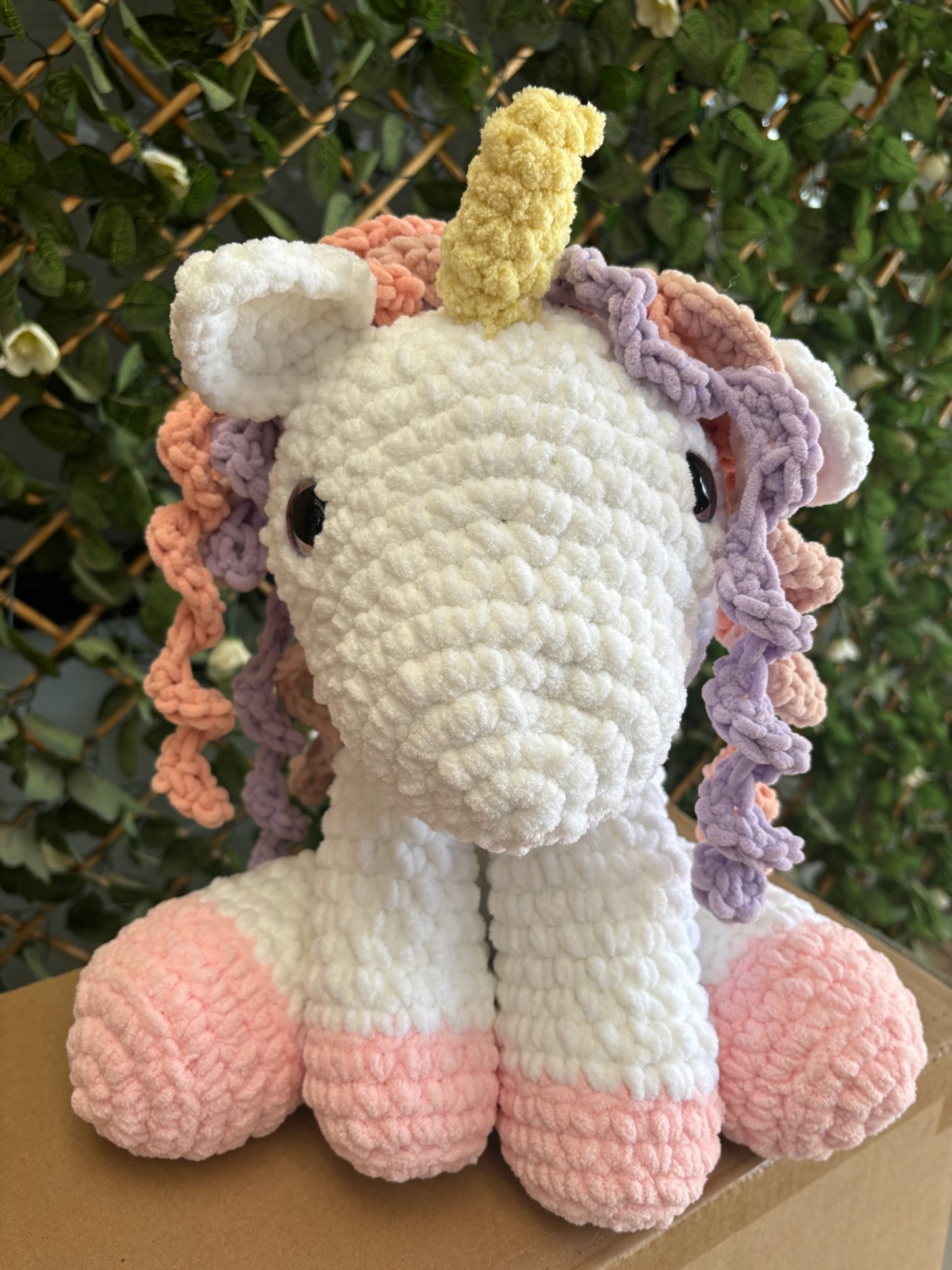 Handmade Crochet Unicorn