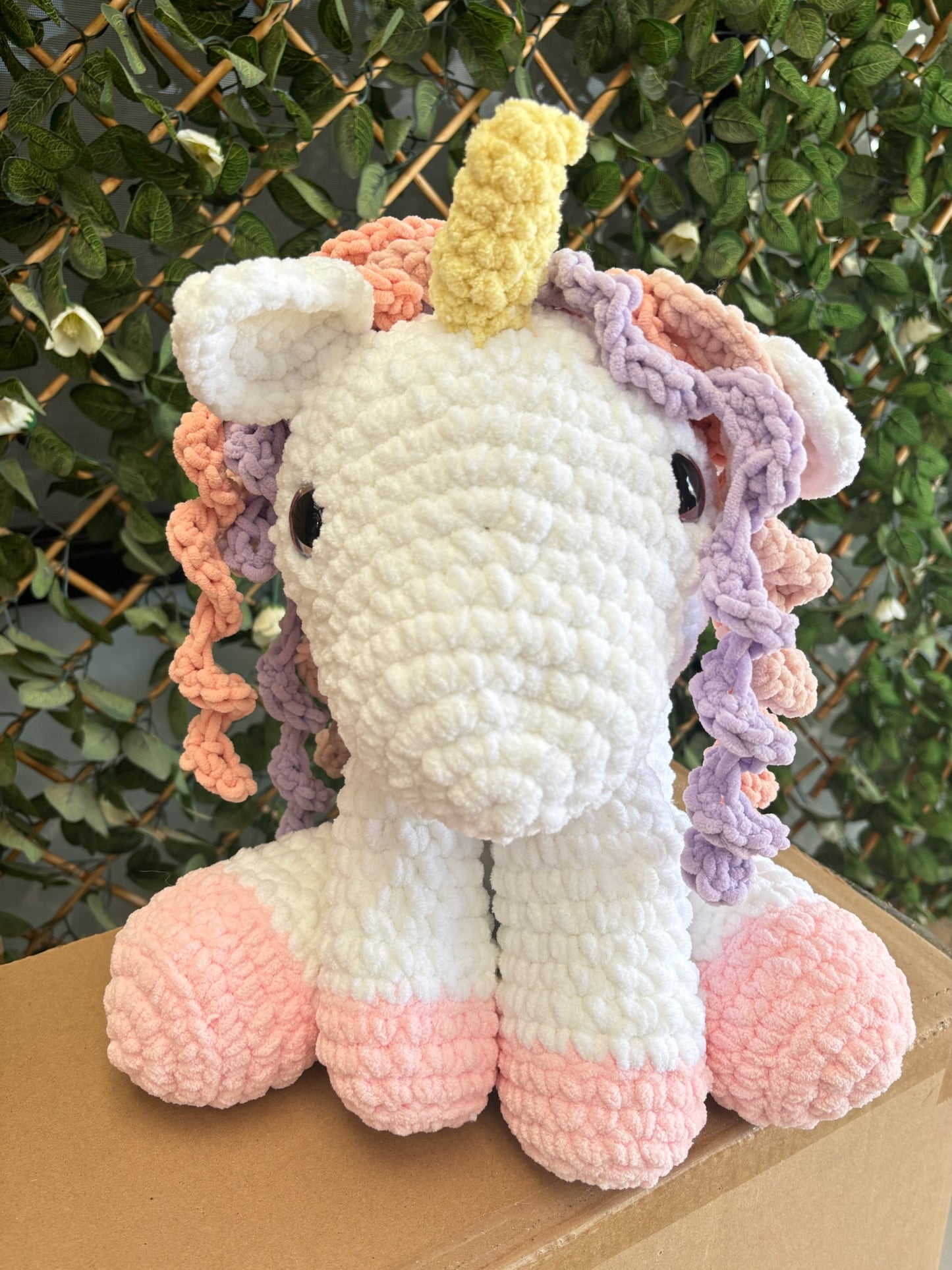 Handmade Crochet Unicorn