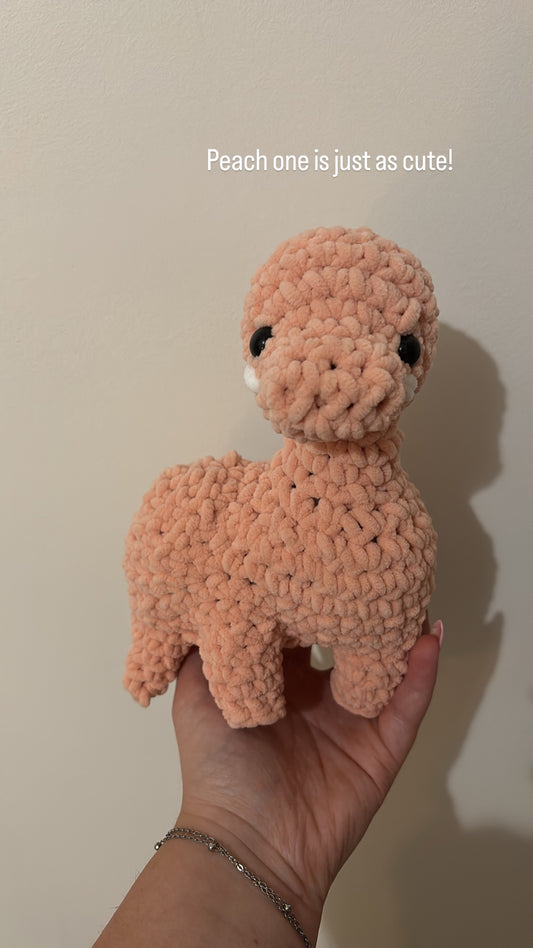 Handmade Crochet Brontosaurus