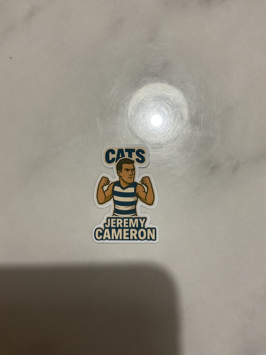 Jeremy Cameron Sticker