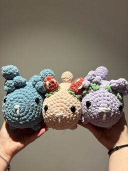 Crochet Fruit Loaf Bunnies
