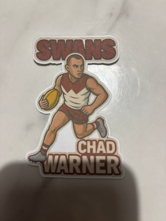 Chad Warner Sticker