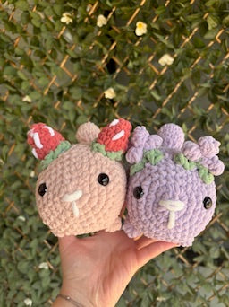 Crochet Fruit Loaf Bunnies