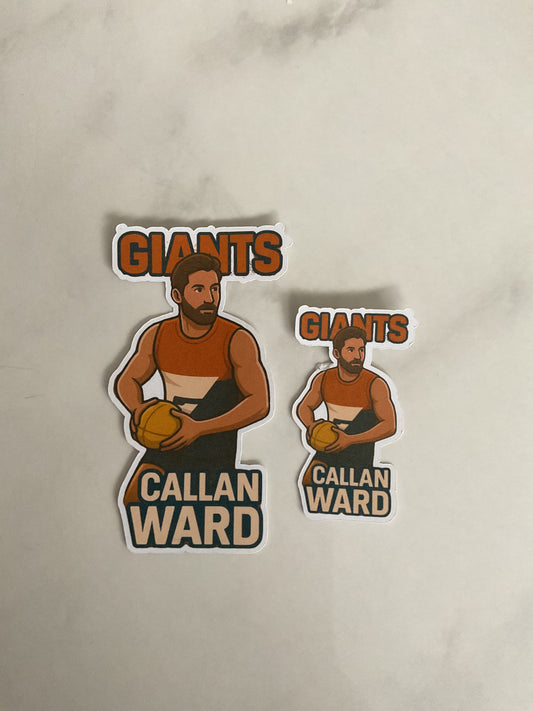 Callan Ward sticker