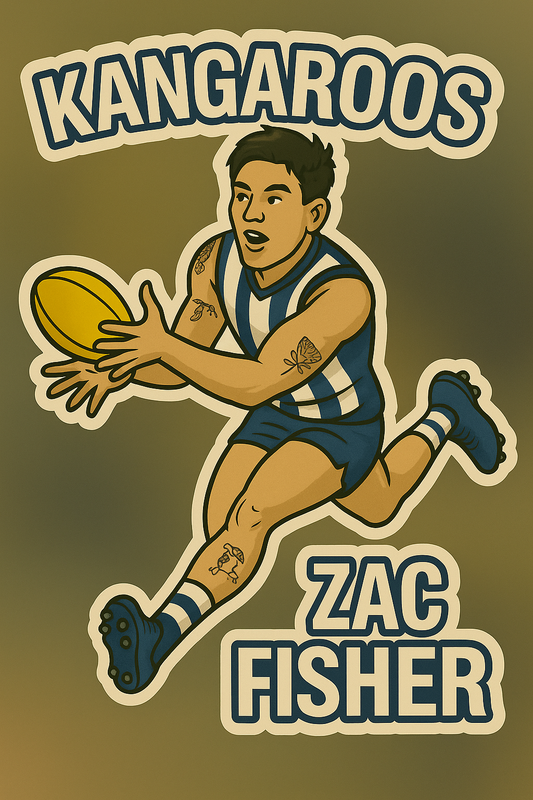 Zac Fisher Sticker