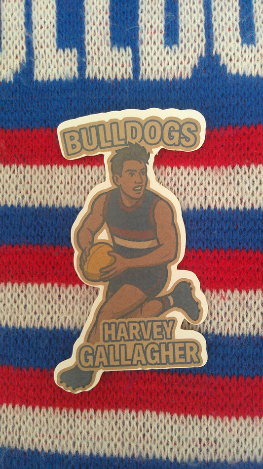 12. Harvey Gallagher Sticker