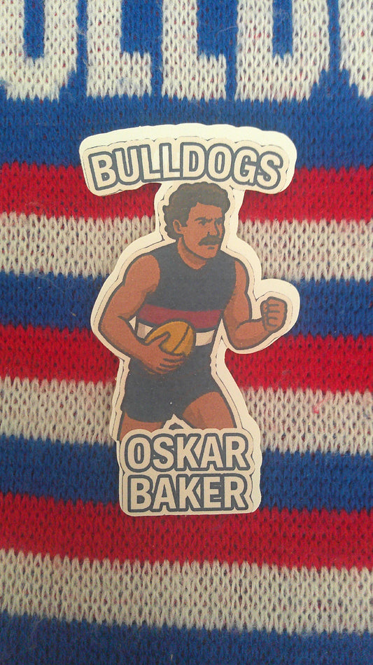 13. Oskar Baker Sticker