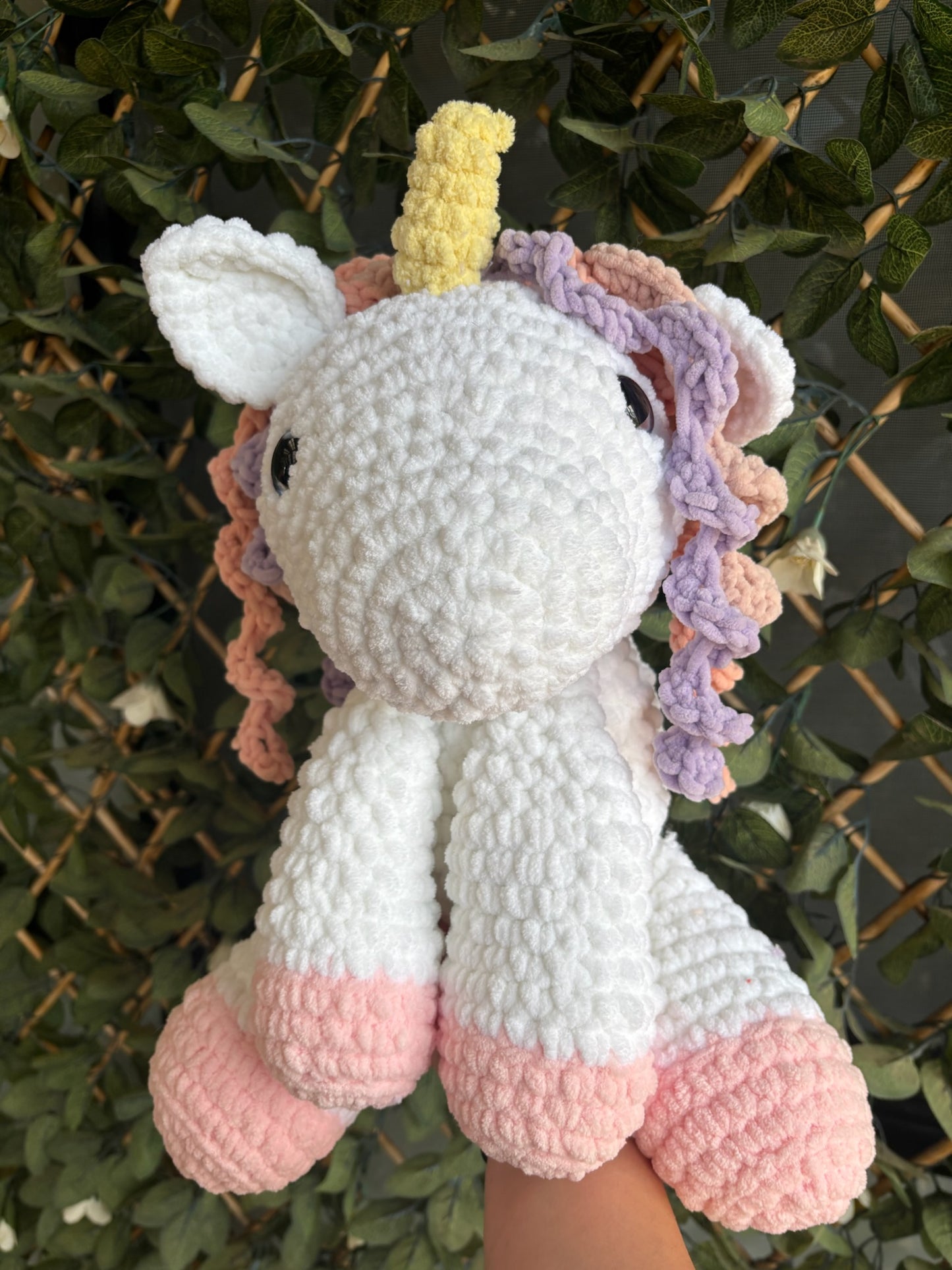 Handmade Crochet Unicorn