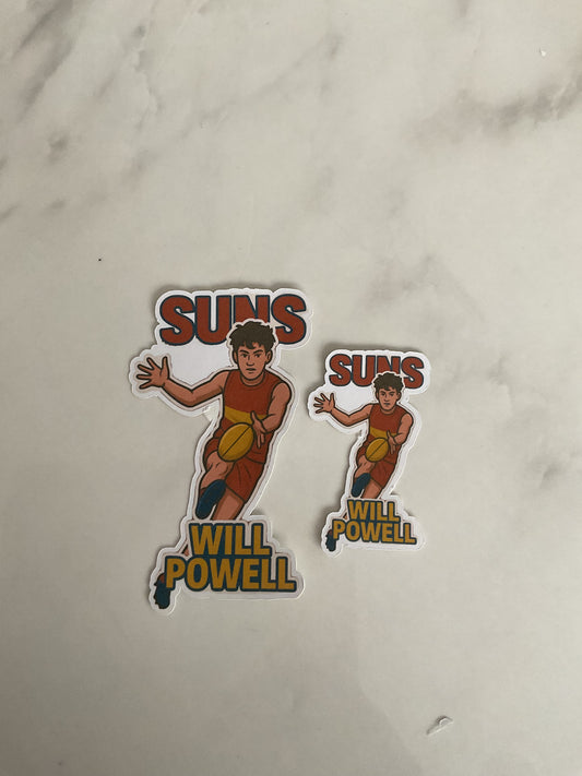 Will Powell Sticker