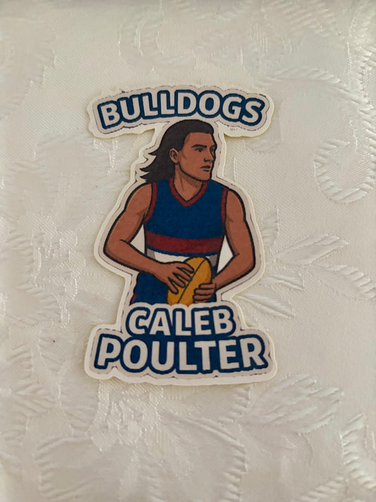 25. Caleb Poulter Sticker