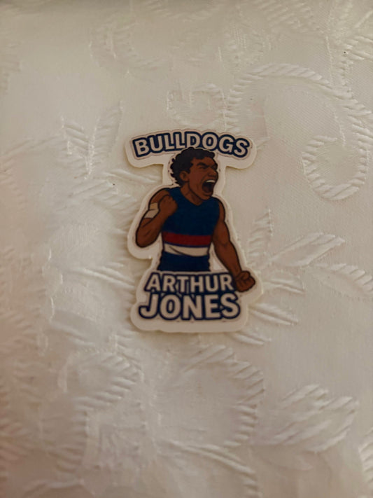 32. Arty Jones Sticker