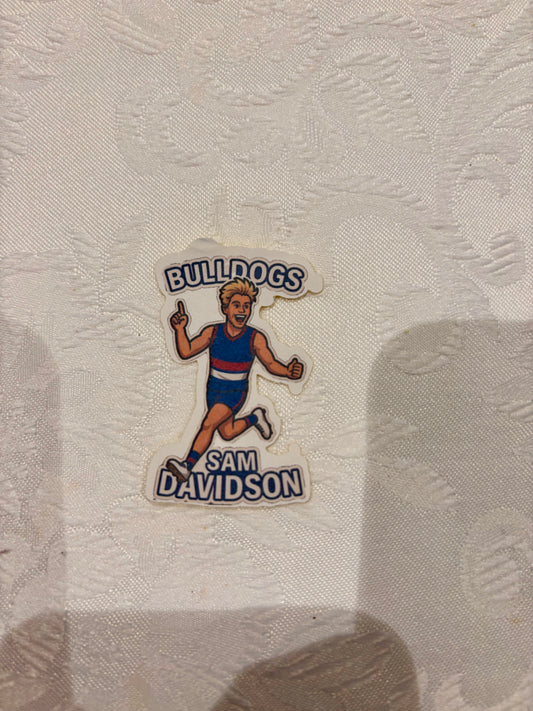 42. Sam Davidson Sticker
