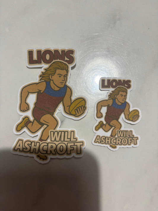 Will Ashcroft Sticker