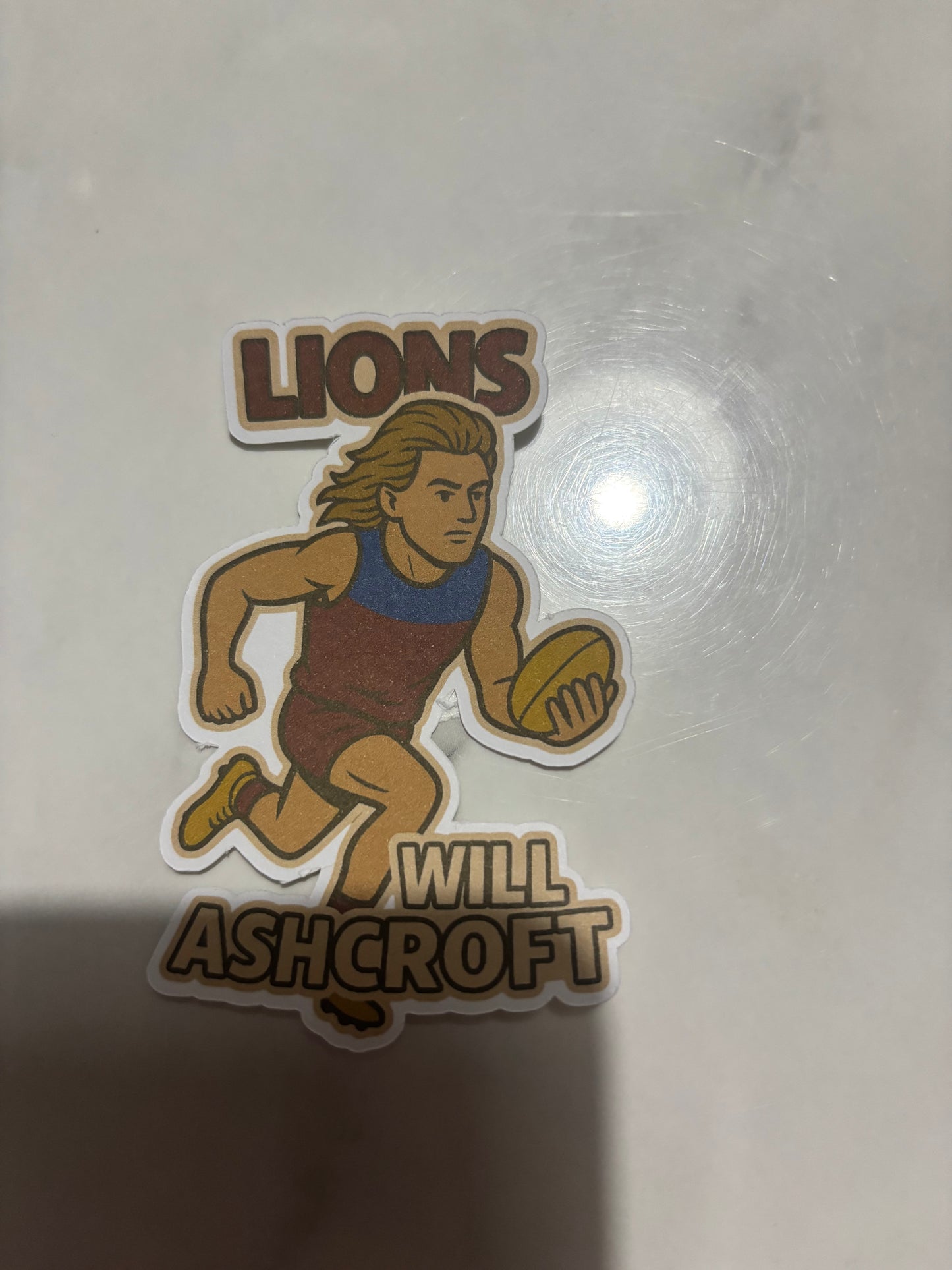 Will Ashcroft Sticker