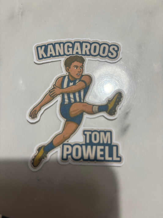 Tom Powell Sticker