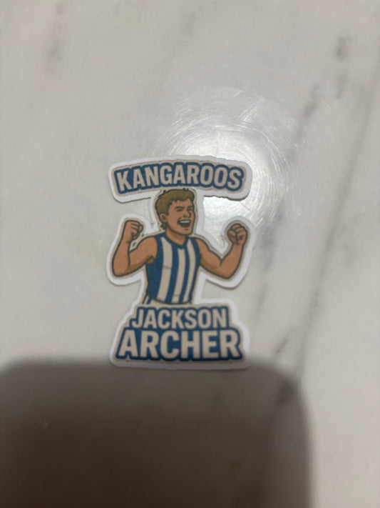 Jackson Archer Sticker