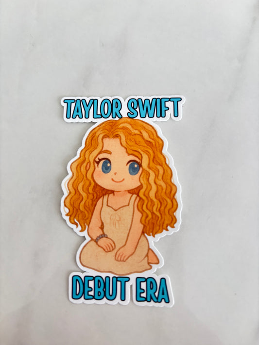 🩵 Taylor Swift “Debut Era” Waterproof Sticker 🩵