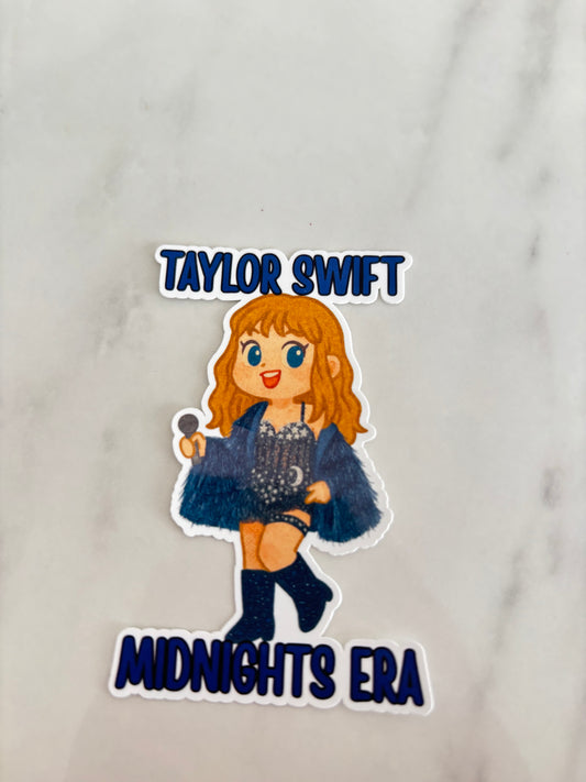 🪩 Taylor Swift “Midnights Era” Waterproof Sticker 🪩