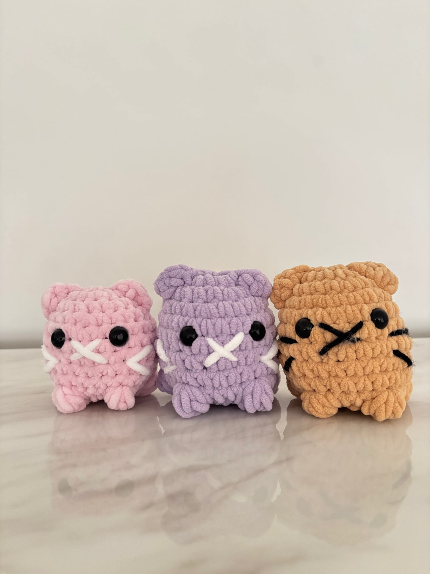 Mini Crochet Cats