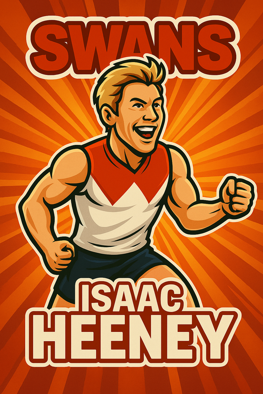 Isaac Heeney Sticker