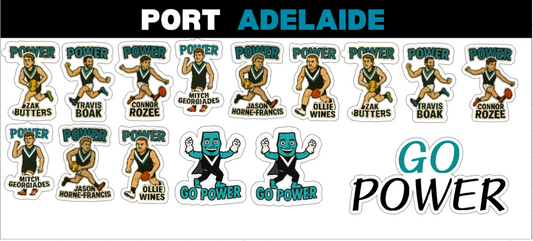 Port Adelaide Sticker Sheet