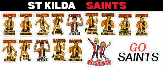 St Kilda Sticker Sheet
