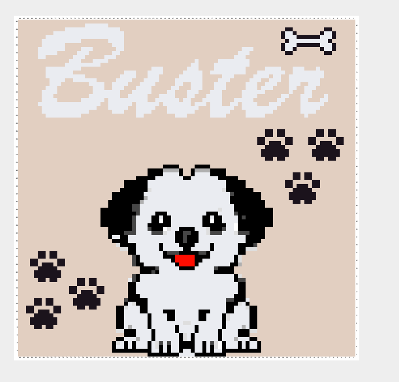 Personalised Crochet Pet Blanket