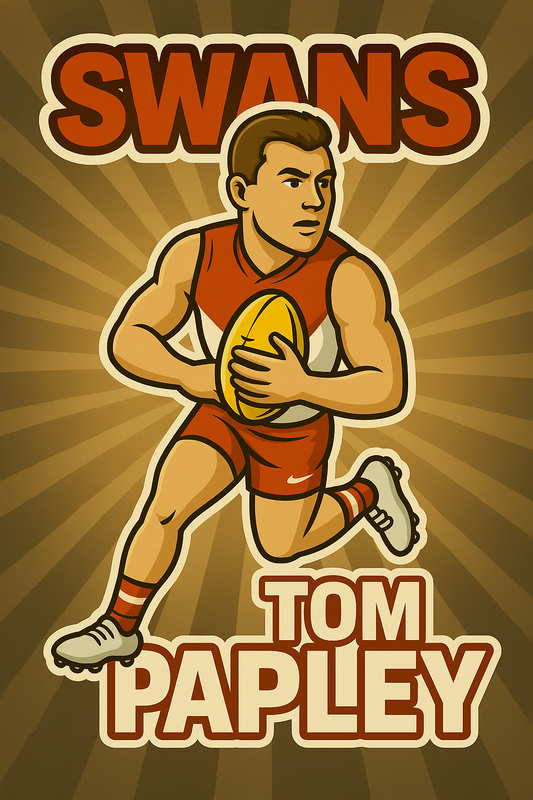 Tom Papley Sticker